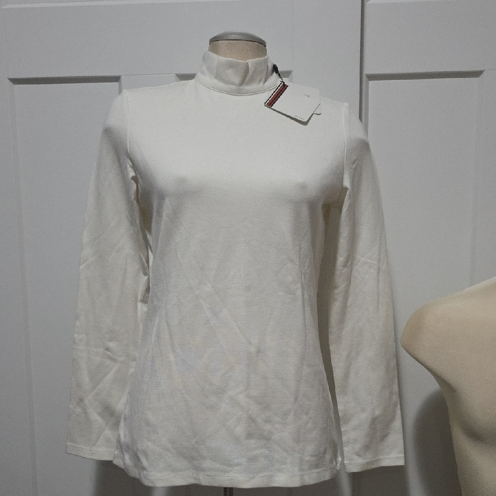 Raoul Classic White Long Sleeve Top